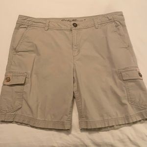 Eddie Bauer Ripstop Cargo Shorts; Size 12
